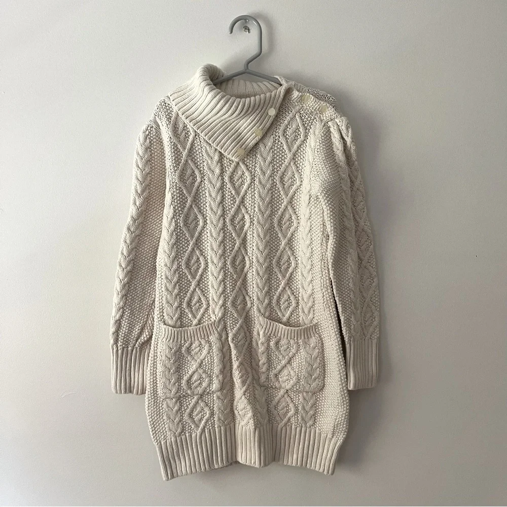 Girls Ralph Lauren Sweater Dress Cable Knit 6X